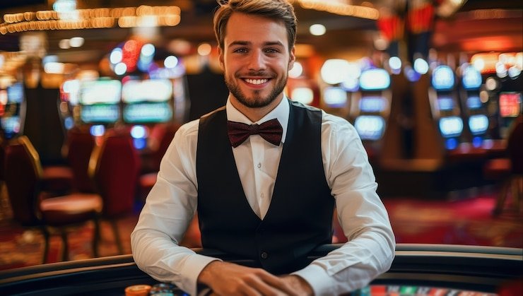 Pengguna membaca tips akun secara teliti